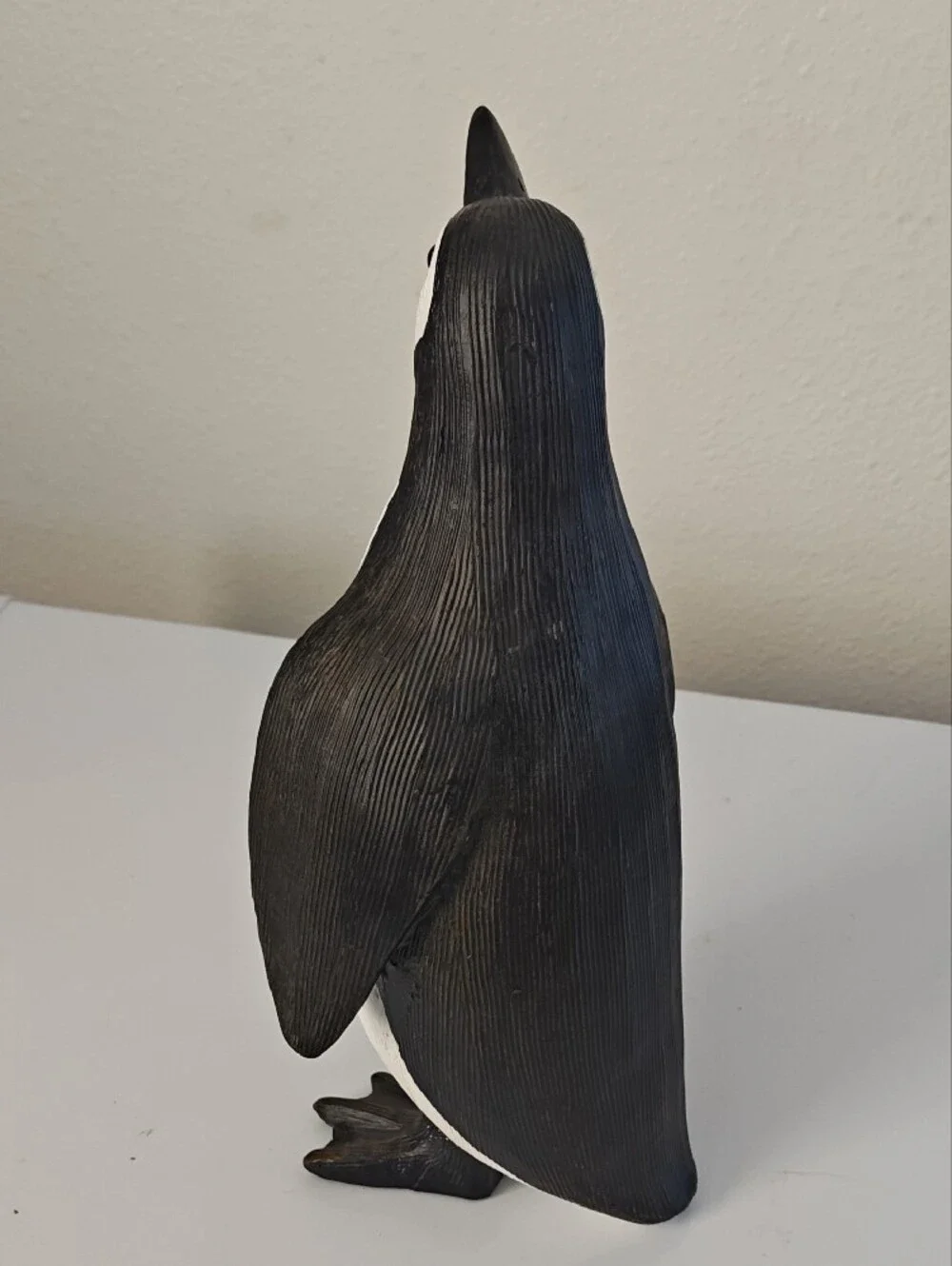Decorative Heavy Plastic Black & White Penguin